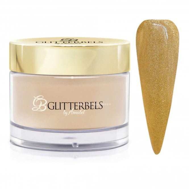 Glitterbels Acrylic Powder - Gold Metal 28g (GB040)