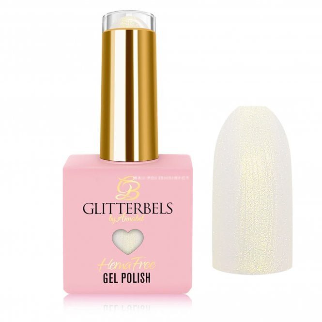 Glitterbels Precious Pearl HEMA & TPO Free Gel Polish - Champagne Pearl 8ml