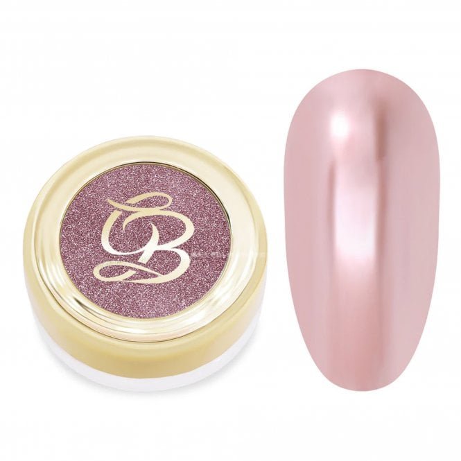 Glitterbels Pressed Chrome Powder - Rose Tinted Mirror 0.55g (CHR009)