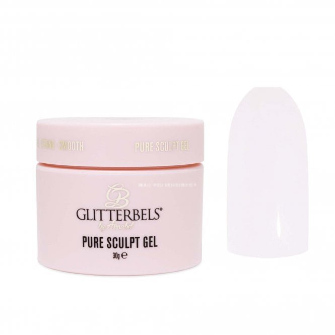 Glitterbels Pure Sculpt TPO-Free Self Levelling Hard Gel - Fine China 30g (HG016)