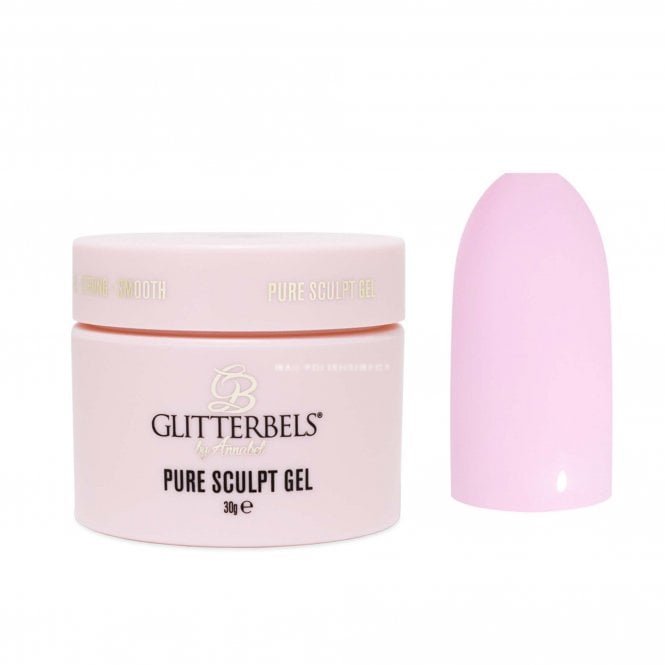 Glitterbels Pure Sculpt TPO-Free Self Levelling Hard Gel - Pink Quartz 30g (HG004)