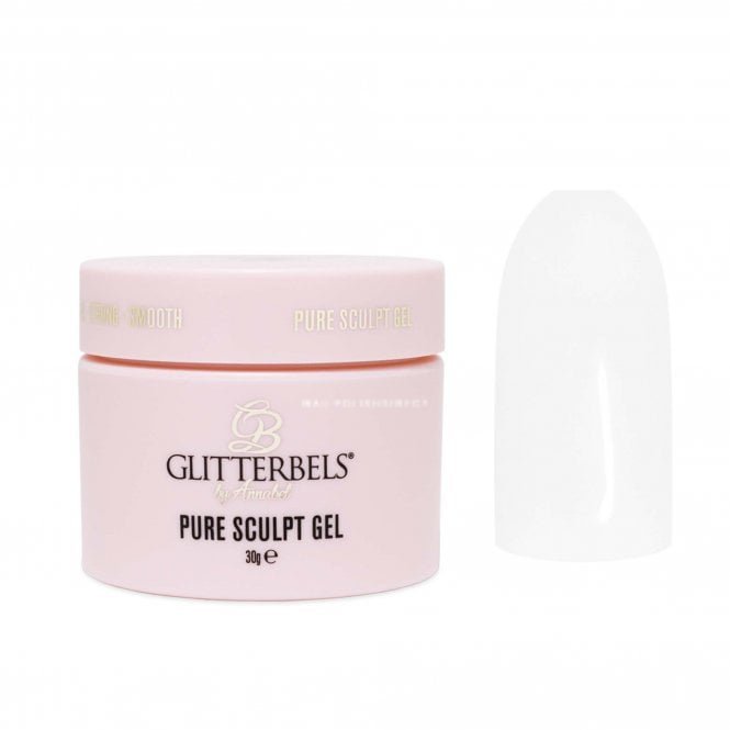 Glitterbels Pure Sculpt TPO-Free Self Levelling Hard Gel - Statue White 30g (HG023)