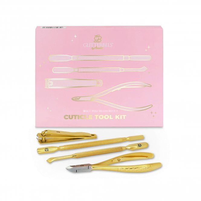 Glitterbels Stainless Steel Cuticle Tool Kit (KIT072)