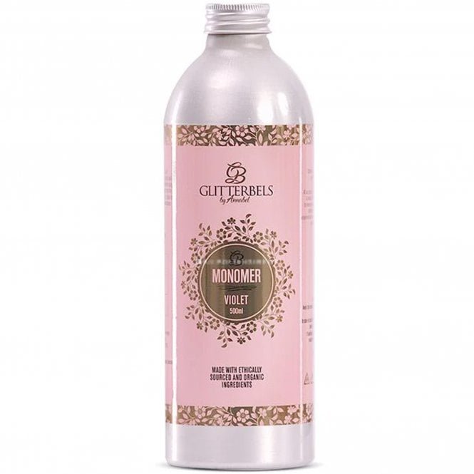 Glitterbels Violet Monomer Acrylic Liquid - 500ml (MONVIO500)