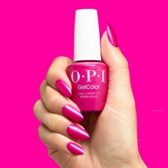 Good Enough To Treat Holiday 2025 Intelli-Gel Polish - Lollypoppin’ Bubblegum 15ml (HPS02)