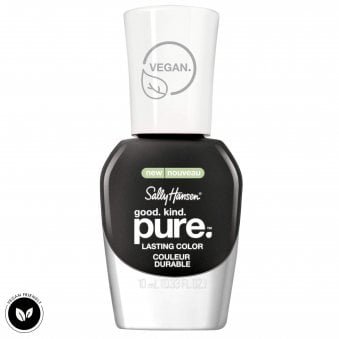Good. Kind. Pure. Nail Polish - Black Stone (410) 10ml