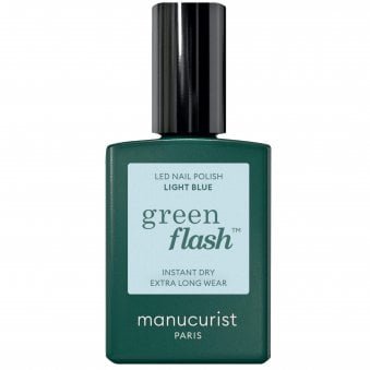 Green Flash Gel Nail Polish - Light Blue 15ml (51096)