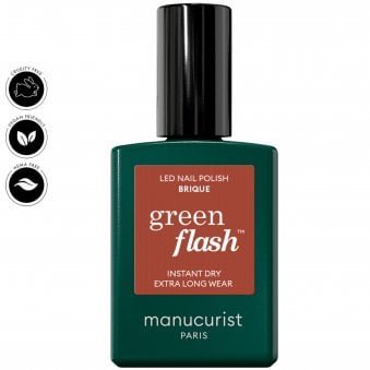 Green Flash Gel Nail Polish - Brique 15ml (51464)