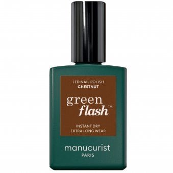 Green Flash Gel Nail Polish - Chestnut 15ml (51078)