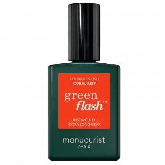 Green Flash Gel Nail Polish - Coral Reef 15ml (50014)