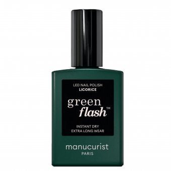 Green Flash Gel Nail Polish - Licorice 15ml (50029)