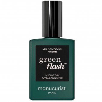 Green Flash Gel Nail Polish - Poison 15ml (51376)