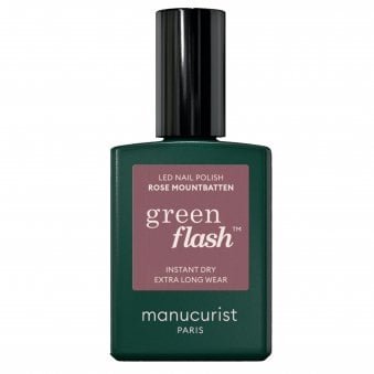Green Flash Gel Nail Polish - Rose Mountbatten 15ml (50042)