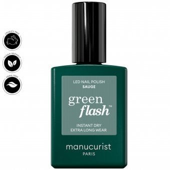 Green Flash Gel Nail Polish - Sauge 15ml (51465)