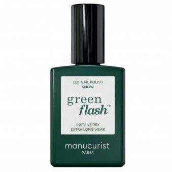 Green Flash Gel Nail Polish - Snow 15ml (50027)