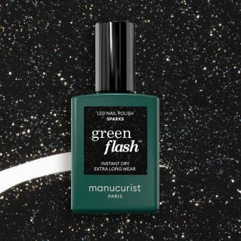 Green Flash Gel Nail Polish - Sparks 15ml (51487)