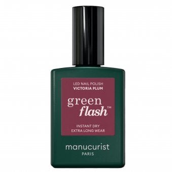 Green Flash Gel Nail Polish - Victoria Plum 15ml (50043)