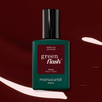 Green Flash Hema & TPO Free Gel Polish - Grenat 15ml