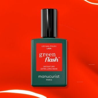 Green Flash Hema & TPO Free Gel Polish - Lava 15ml (51696)