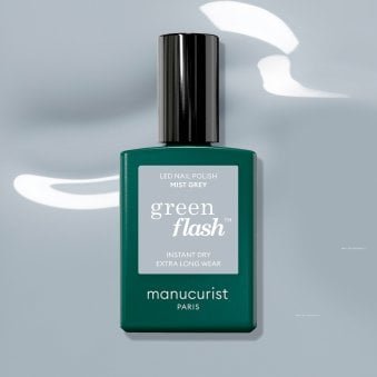 Green Flash Hema & TPO Free Gel Polish - Mist Grey 15ml (51101)