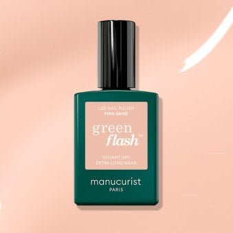 Green Flash Hema & TPO Free Gel Polish - Pink Sand 15ml (51107)