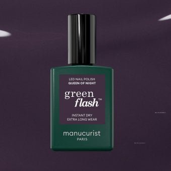 Green Flash Hema & TPO Free Gel Polish - Queen Of Night 15ml (51105)