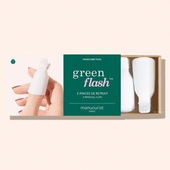 Green Flash Manicure Tool - 5 Removal Clips (14102)