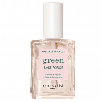 Green Vegan-Friendly Nail Polish - Green Force Basecoat 15ml (22004)