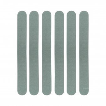 Green Nail Sanding Buffers - Pack of 6