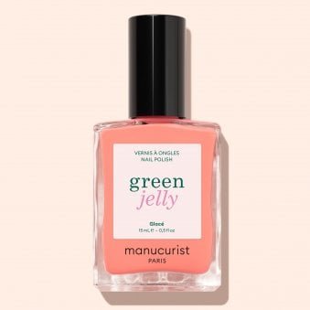 Green Vegan-Friendly Jelly Nail Polish - Glacé 15ml 