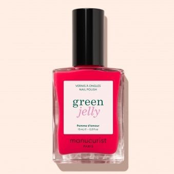 Green Vegan-Friendly Jelly Nail Polish - Pomme d'Amour 15ml 