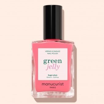 Green Vegan-Friendly Jelly Nail Polish - Sugar Plum 15ml 