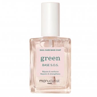 Green Vegan-Friendly Nail Polish - Base Coat S.O.S 15ml (22003)