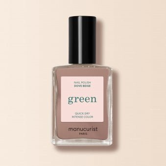 Green Vegan-Friendly Nail Polish - Dove Beige 15ml (33021)