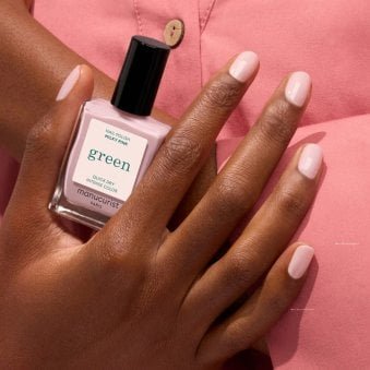 Green Vegan-Friendly Nail Polish - Milky Pink 15ml (33048)