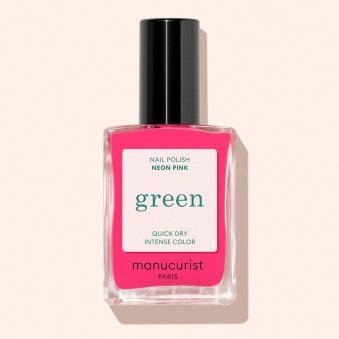 Green Vegan-Friendly Nail Polish - Neon Pink 15ml (33296)
