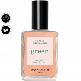 Green Vegan-Friendly Nail Polish - Pamplemousse 15ml