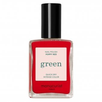 Green Vegan-Friendly Nail Polish - Poppy Red 15ml (31003)