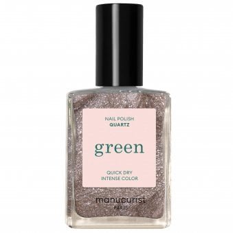 Green Vegan-Friendly Nail Polish - Quartz 15ml