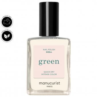 Green Vegan-Friendly Nail Polish - Shell 15ml (33242)