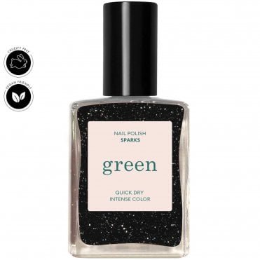 Green Vegan-Friendly Nail Polish - Sparks 15ml (33035)