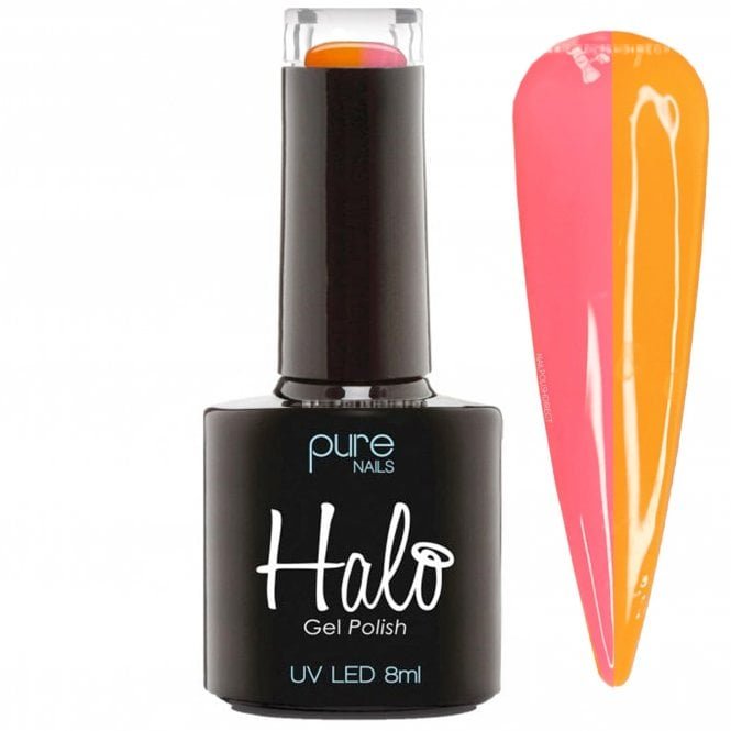 Halo Hema & TPO Free Gel Polish - Tequila Sunrise 8ml (N2625) (Temperature Reactive)