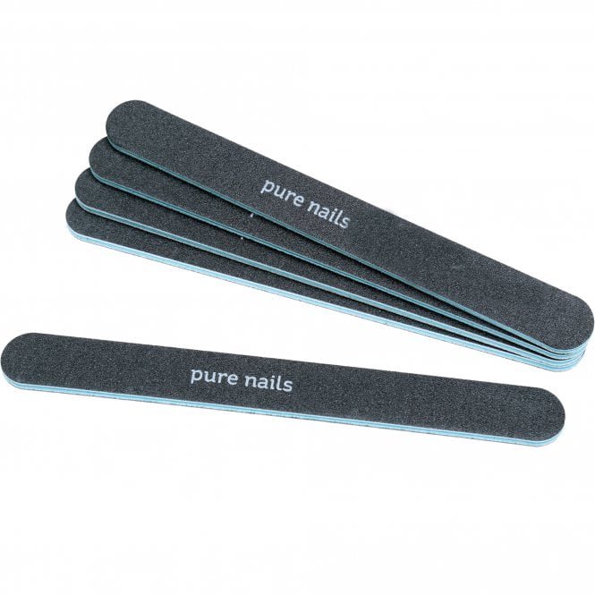 Halo Black Nail Files - 240/240 Grit (Pack Of 5)(N1164)