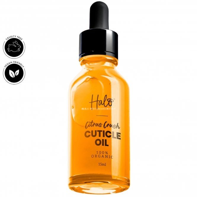 Halo Citrus Crush - 100% Organic Vitamin Rich Cuticle Oil 15ml (CC102)