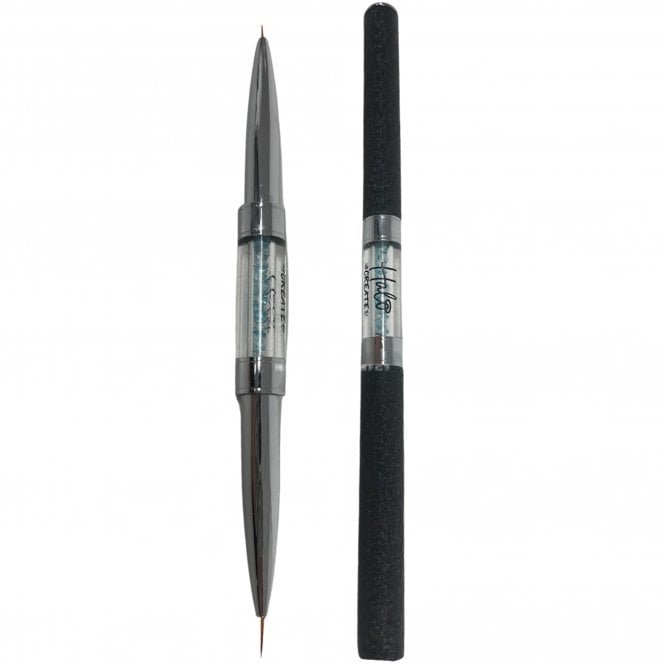 Halo Create Combo Nail Art Brush - Fine Liner Brush 4mm & 7mm (NA2002)
