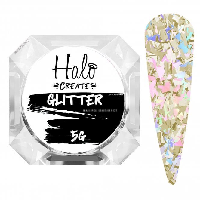 Halo Create Multi-Flakes Nail Art Glitters - Be Treated 0.5g (NA323)