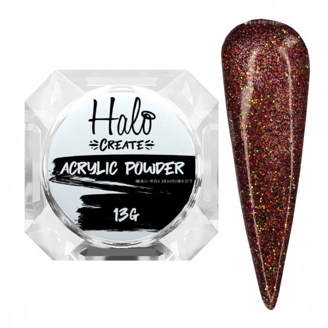 Halo Create Nail Art Glitter Acrylic Powder - New York 13g (NA206)