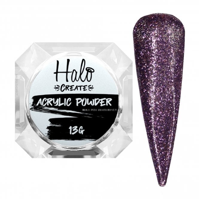 Halo Create Nail Art Glitter Acrylic Powder - Rome 13g (NA207)