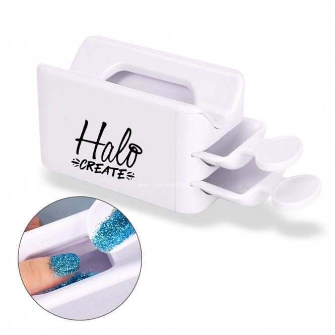 Halo Create Nail Art Glitter Catcher - White (NA525)