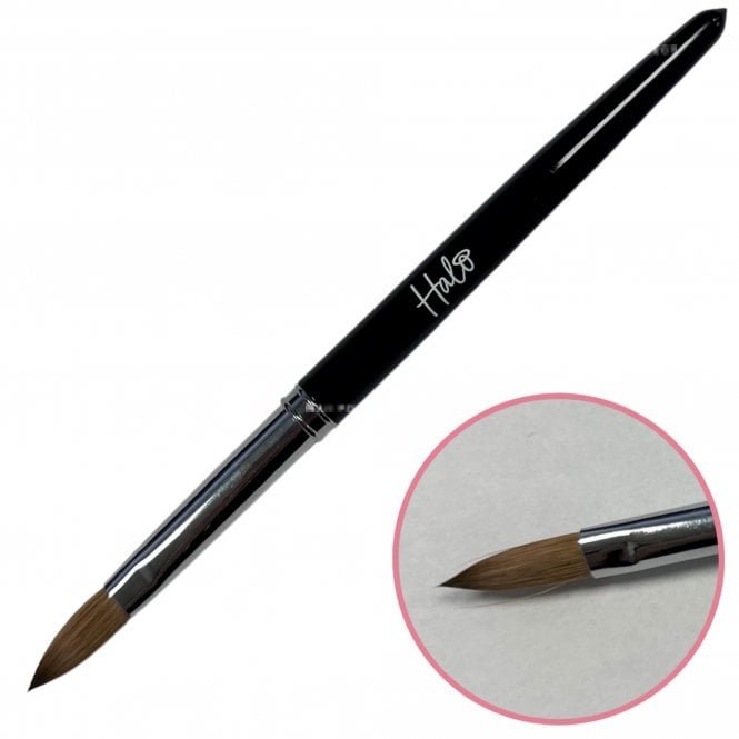 Halo Elite Acrylic Brush - Crimped Kolinsky Acrylic Brush - Size 14 (N2113)